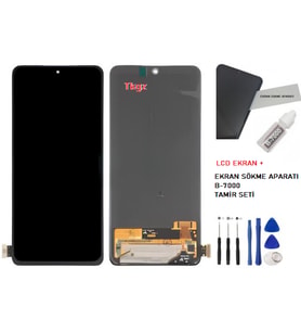 Xiaomi Redmi NOTE 10 PRO -4G- Uyumlu Lcd Ekran Dokunmatik Servis Lcd + B-7000 + TAMİR SETİ
