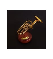Tuba Tasarım Kurmalı Müzik Kutusu