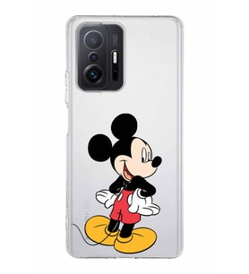 Xiaomi  Mi 11T Pro  Uyumlu Kapak Mickey Mouse Tasarımlı Şeffaf  Kılıf