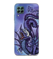 Huawei P40 Lite Uyumlu Baskılı Yumuşak Silikon Şeffaf Telefon Kılıfı