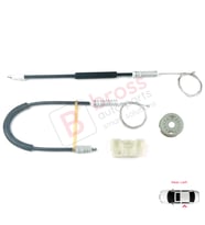 Peugeot 607 9D 9U 1999-2010 9632243280 İçin Arka Sol Kapı Cam Kriko Tamir Seti