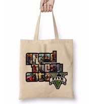 Grand Theft Auto Gta Logo Bez Çanta Uzun Saplı