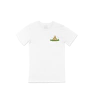 Sagrada Familia Cep Logo Tasarımlı Beyaz Tişört