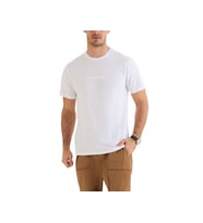 Columbia Cs0121 Csc M Bar Split Graphic Ss Tee Erkek Günlük Tişört 9120180100 Beyaz