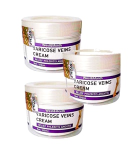 Varix Varicose Veins West&Month Leg Bakım Kremi 100 ml X 3 adet