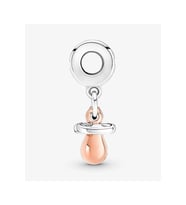 Bebek Emziği Sallantılı Charm (Gümüş)