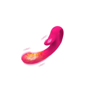 Çift Motorlu Modern Rabbit Vibrator Pembe