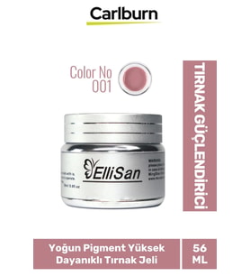 Uzun Sağlıklı Dayanıklı Tırnaklar UV Makineleri Uyumlu Ellisan Protez Tırnak Jeli Builder 56 Gram