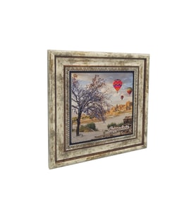 Kapadokya Baskılı Taş Tablo 25X25
