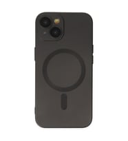 Apple İphone 14 Plus Kılıf Moshi Lens Magneticsafe Silikon - Siyah