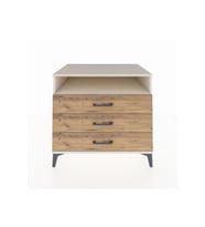 Kronos Şifonyer Tek Raflı 3 Çekmeceli 88x59x80 Aytaşı-Çam