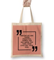 Henry Ford Quotes - Entrepreneurs Motivation İnspiration Success Work Gifts Bez Çanta Uzun Saplı