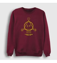 Presmono Unisex Bordo Panic Twenty One Pilots Sweatshirt 119928tt (Bordo)