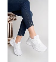 Milano Bej Kadın Sneaker