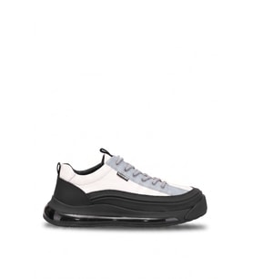 Guja 26BLG500-1 Erkek Hakiki Deri Klasik Sneaker Beyaz