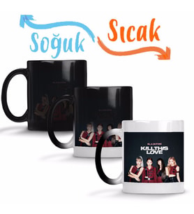 Kill This Love Blackpink Sihirli Kupa Bardak Porselen