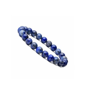 Unisex - Elegant Mavi First Quailty Padore Doğal Taş Bileklik  Jade - Handmade! > Şans Getirir!