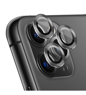 Microsonic Apple iPhone 11 Pro Max Tekli Kamera Lens Koruma Camı Füme