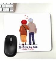 Kişiye Özel Sonsuza Dek Aşkla Mousepad