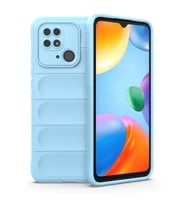 Newface Xiaomi Redmi 10C Kılıf Optimum Silikon - Sky Blue