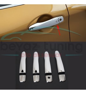 Nissan X-Trail Kapı kolu Kromu Nikelajı 2014 Sonrası