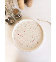 TERRAZZO DEKORATİF BETON TEPSİ SUNUMLUK