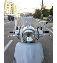MOTOCAM SYM Fiddle II 125 Ön Cam 2008-2016 Model 44cm Şeffaf Renkli APARATSIZ