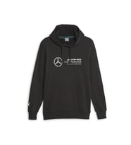 Puma Mercedes Logo Hoodie Erkek Günlük Sweatshirts 62115801 Siyah