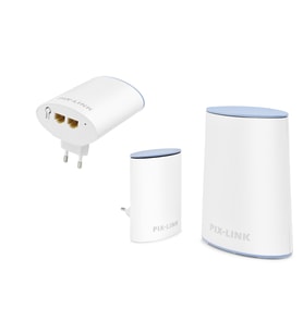 Mesh Wifi Sistemi Ac1200 Dual Band 3’Lü Set - Beyaz LV-WMS01