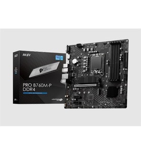 Msı Pro B760M-P D4 1700P Vga Hdmi Dp Pro B760M-P Ddr4