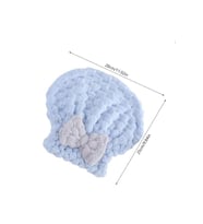 Mikrofiber Örgü Saç Kurutma Havlusu Duş Deniz Havuz Kurulama Bonesi Hızlı Saç Kurutan Havlu Bone (Çok Renkli)
