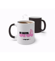 BK Gift Kişiye Özel Anne Adayı Tasarımlı Sihirli Kupa Bardak-1 (Beyaz)