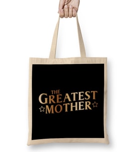 The Greatest Mother Bez Çanta Uzun Saplı
