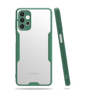 Samsung Galaxy A52 Kılıf Platin Silikon - Yeşil