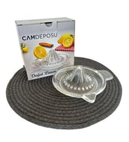 Cam Deposu  Doğal Cam Limon Sıkacağı