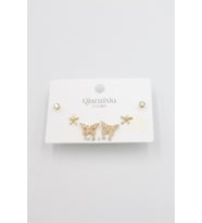 Northcity Çoklu Set Küpe - Altın