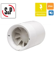 Soler & Palau Silentub 100 Sessiz Aksiyel Fan Ø 100mm dB 37.5 m³/h 100 Ortam Havalandırma Fanı Temizleme AGmair sp agm