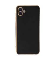 Samsung Galaxy A04e Kılıf Volet Silikon - Siyah