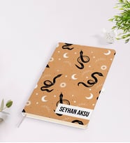 Kişiye Özel İsimli Beyaz Defter-8