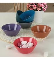 Keramika Mixed Hitit Çorba Kasesi 14 Cm 6 Adet - 406/620