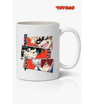 My Hero Academia Anime Temalı Beyaz Kupa Bardak Sevgiliye Arkadaşa Hediye