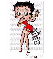 Betty Boop Puzzle 240 Parça Yapboz