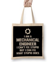 I'm An Enginere Engeneer Good At Math Engineer Gift Bez Çanta Uzun Saplı