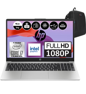 Hp 250 G10 Intel Core I7 1355U 16GB 2tb SSD Intel® Iris® X? Windows 11 Pro 15.6" Fhd Taşınabilir Bilgisayar 9G1E6ETP08 + Weblegelsin Çanta