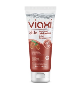 Viaxi Glide Su Bazlı Kayganlaştırıcı Jel Çilek Aromalı 100 ML