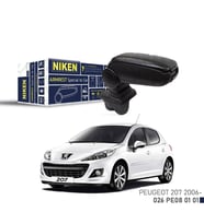 Niken Peugeot 208 2012+ Sonrası Araca Özel Kol Dayama Siyah