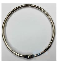 Kilitli Yuvarlak Halka, 5cm - 100 Adet