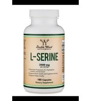 Double Wood L-Serine 2000mg  180 Capsul.Tr Tek Yetkili SATICISI OZELSPORCUGIDALARI'DIR 3838 (Renksiz)