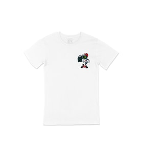 Gamer Cep Logo Tasarımlı Beyaz Tişört