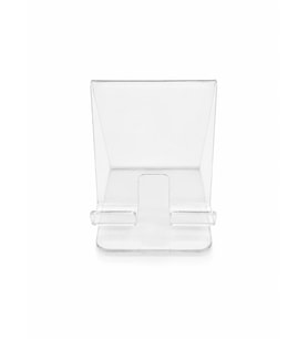 Telefon ve Tablet Standı Masaüstü Destek Tutucu Şeffaf Pleksi Glass (10x8 cm)